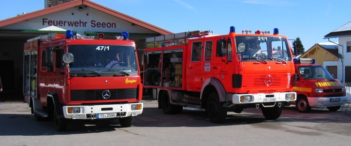 Fuhrpark der Freiwilligen Feuerwehr Seeon, © Gemeinde Seeon-Seebruck