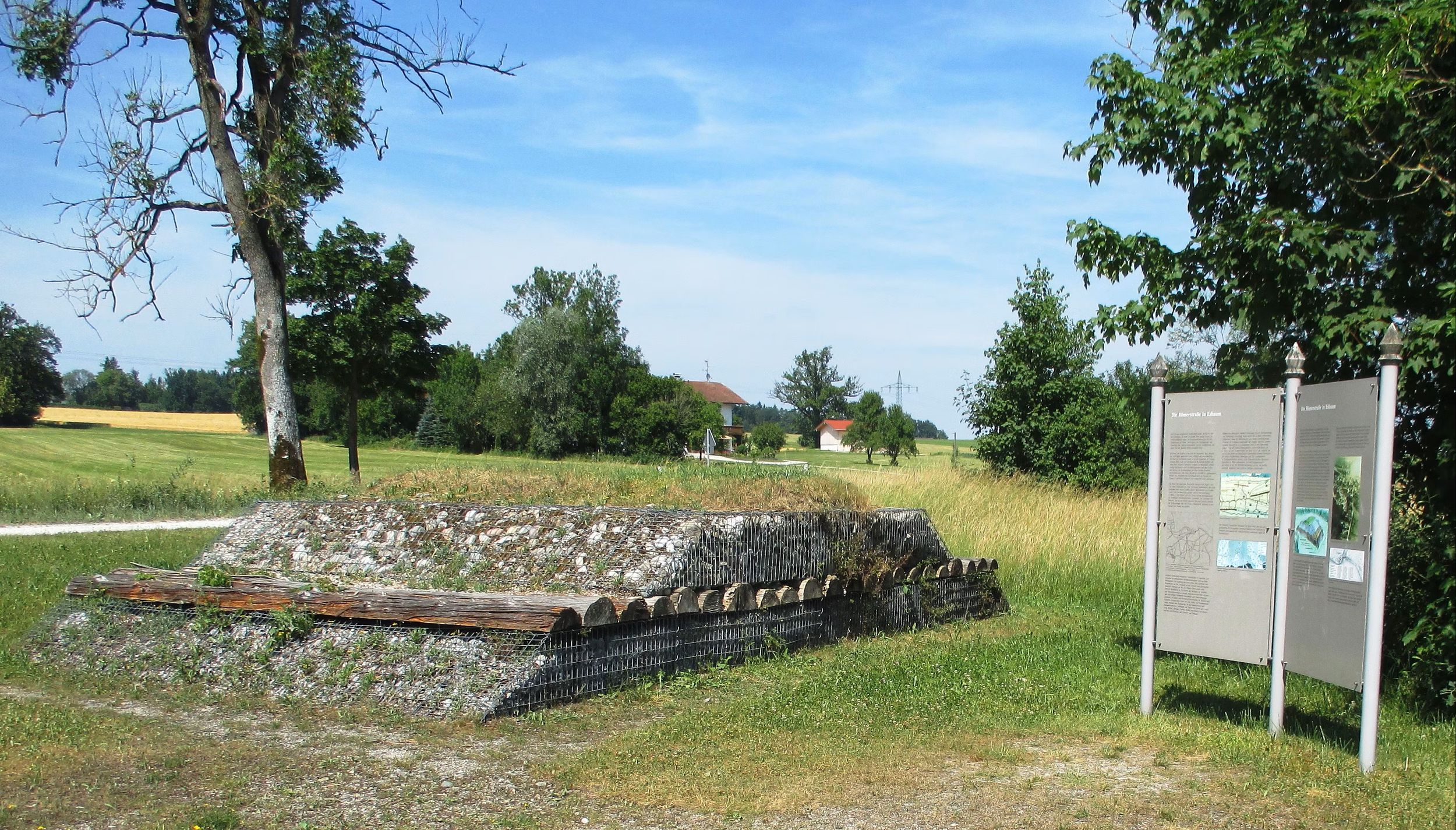 Römerstraße Salzburg-Augsburg bei Esbaum ©Matthias Ziereis