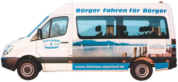 Abbildung vom Bürgerbus Chiemsee.