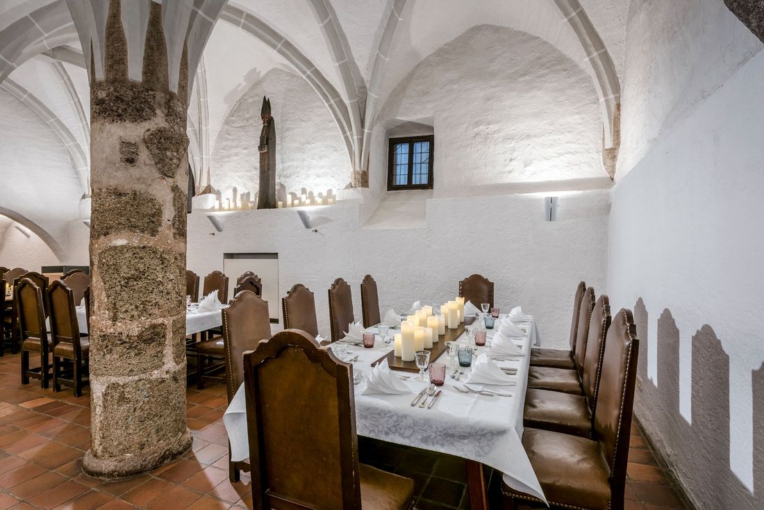 Gotischer Keller im Kloster Seeon