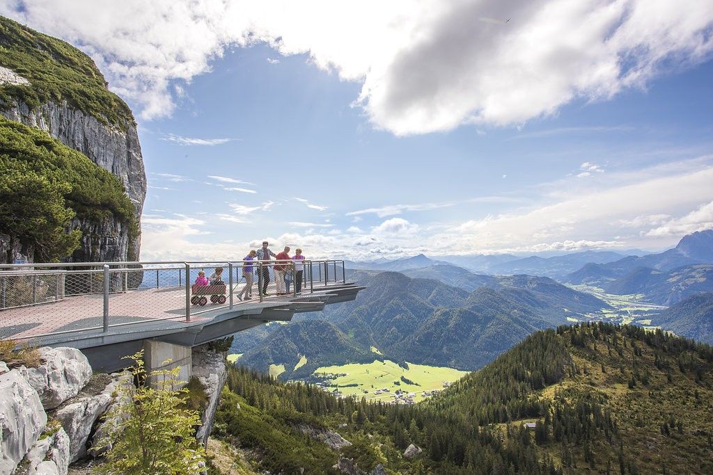 Aussichtsplattform Steinplatte