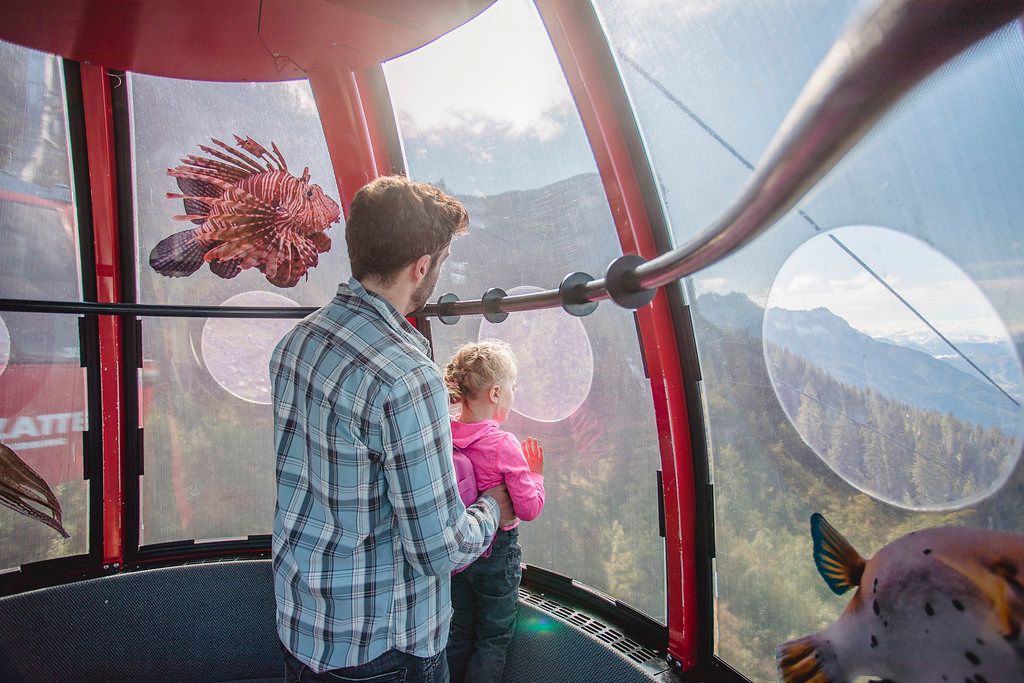 Mit der Gondel zum Triassic Park