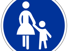Verkehrszeichen Familie, © Pixabay