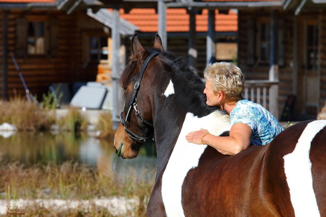 Entspannung pur für Mensch und Pferd