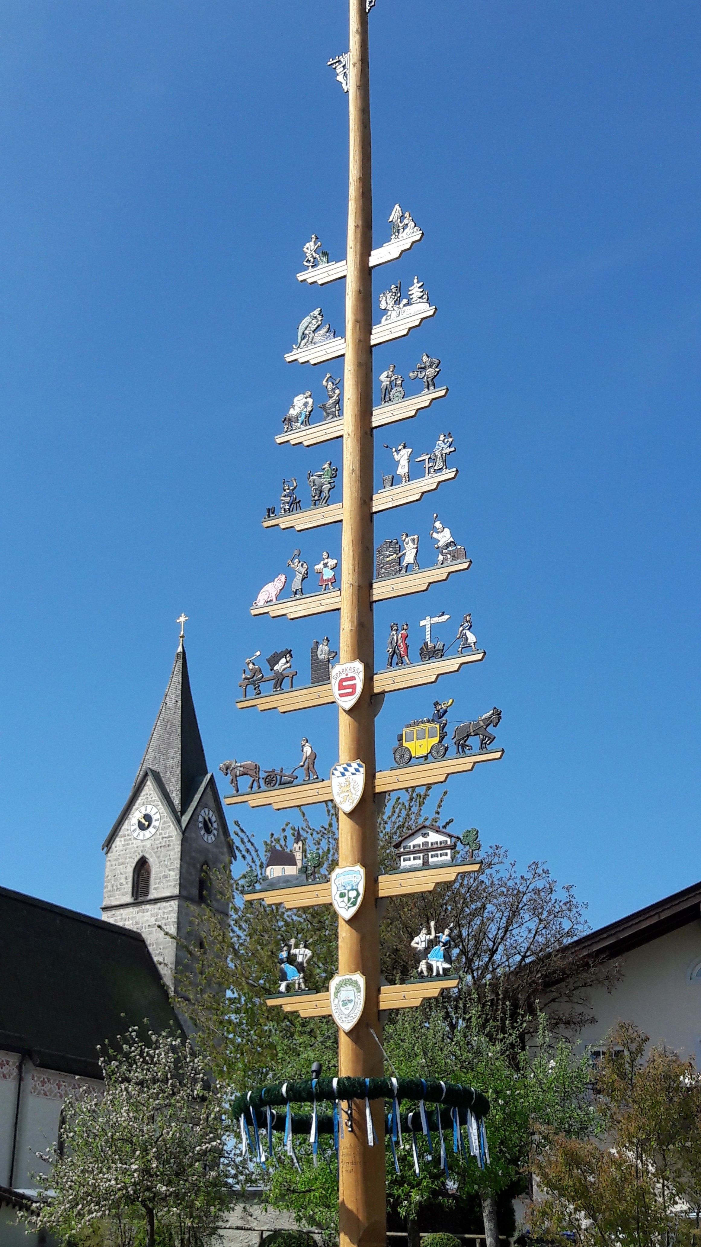 Maibaumfest Seebruck