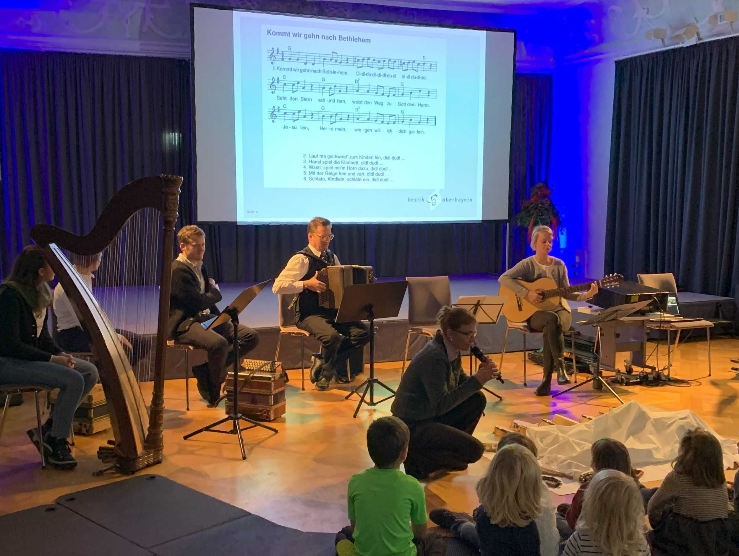 Volksmusik Kinderveranstaltung 2023 Festsaal Kloster Seeon