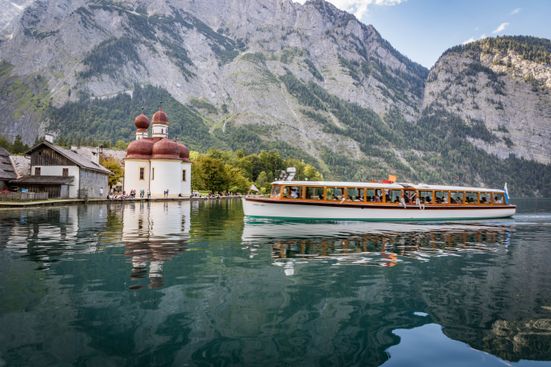 Elektro Boot der Königssee Schifffahrt