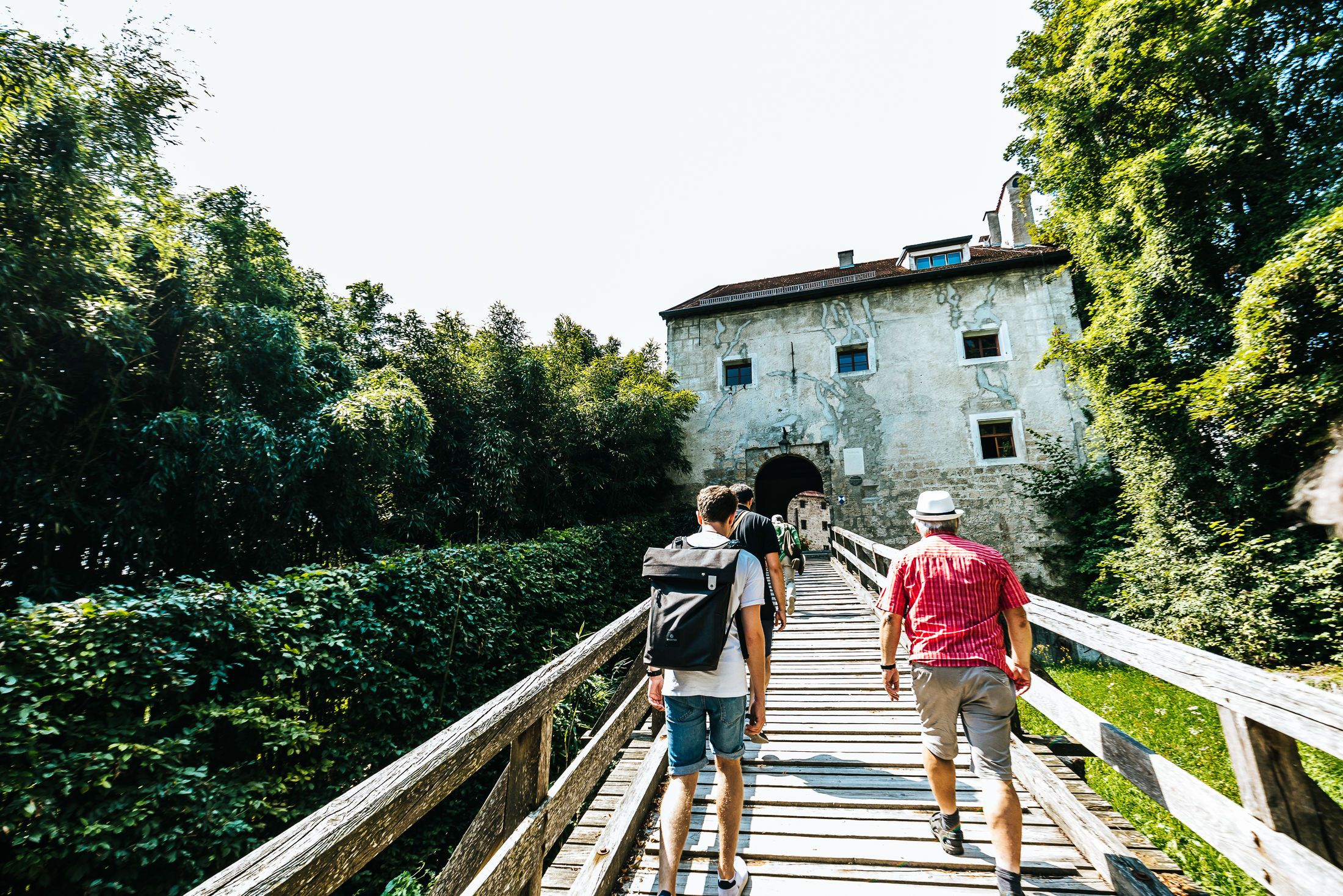 Burg Tittmoning Brücke