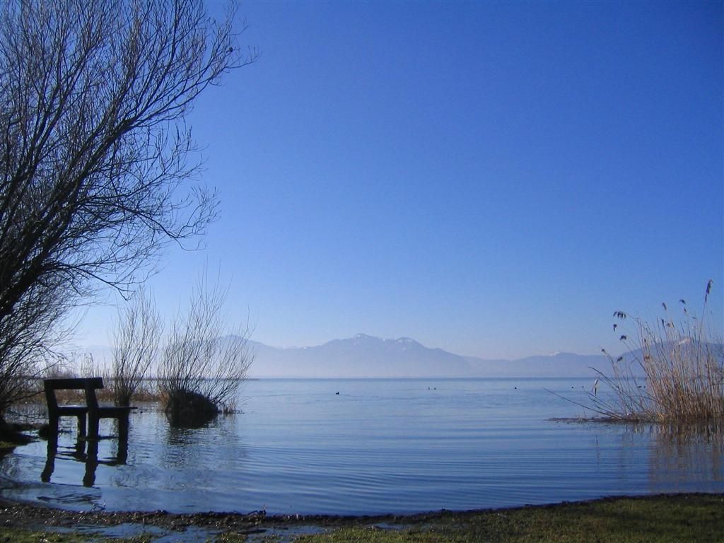 Chiemsee am Badewiese bei Burgham