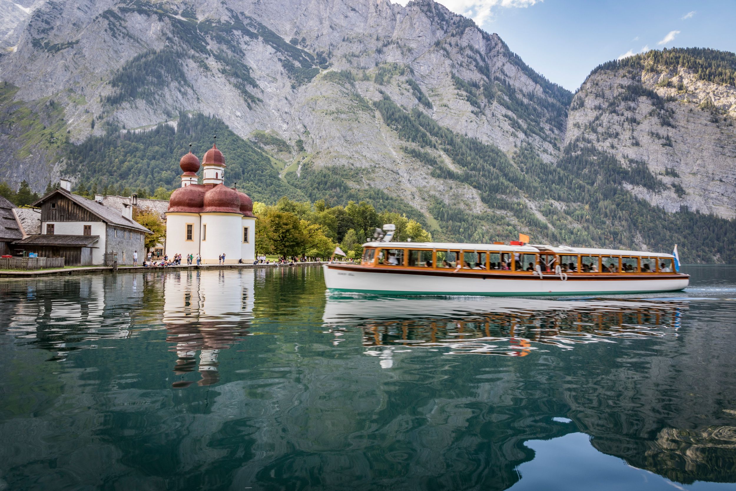 Elektro Boot der Königssee Schifffahrt