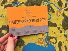 Dauerparkschein 2023, © Tourist-Information Seebruck