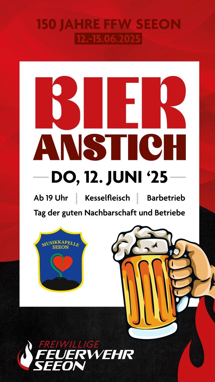Flyer Bieranstich
