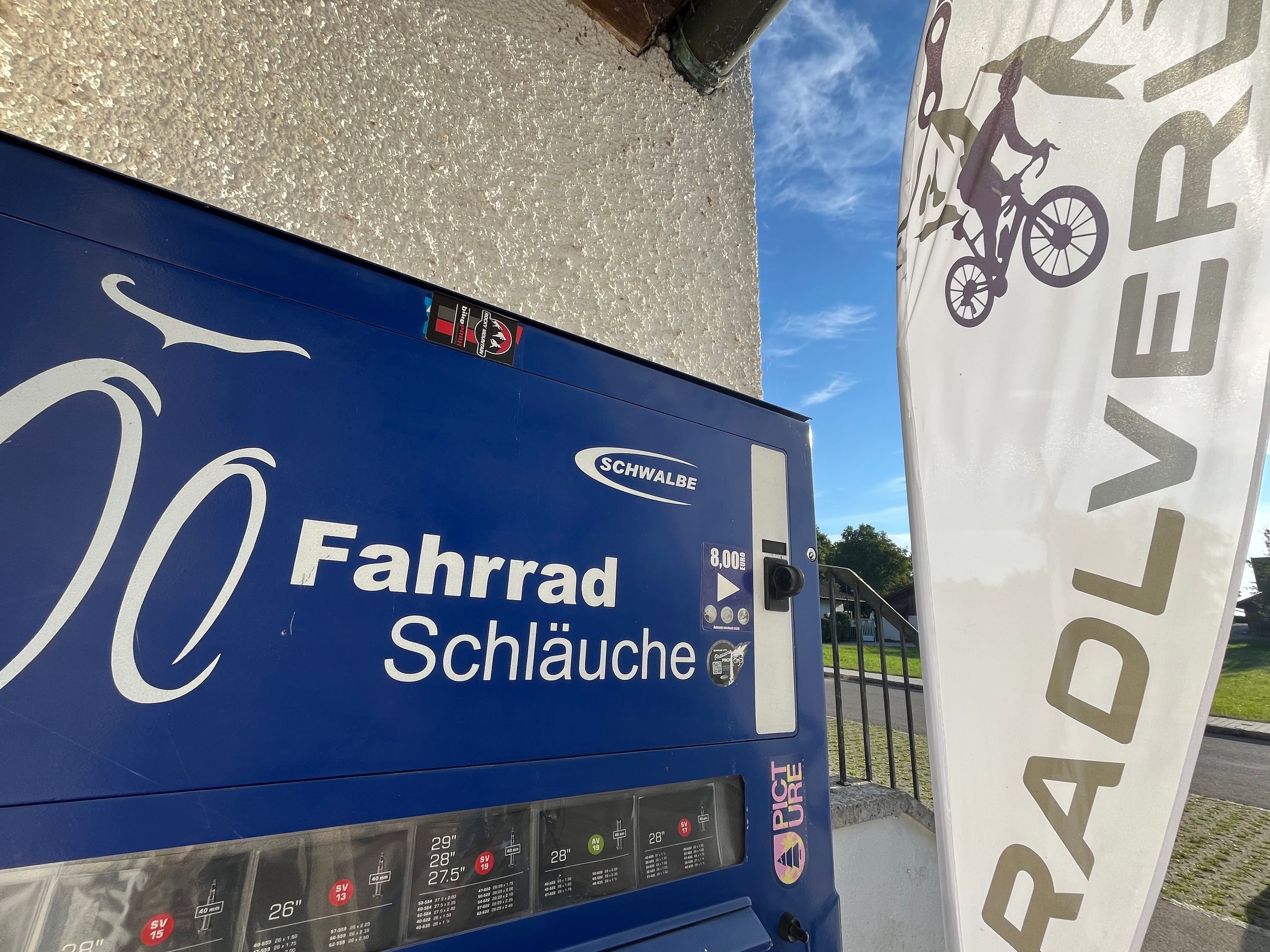 Fahrradschlauchautomat