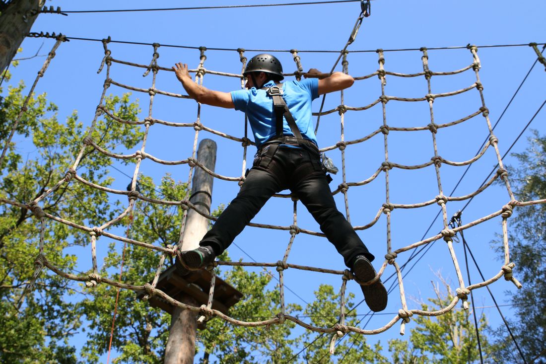 Hochseilgarten Parker Outdoor am Chiemsee