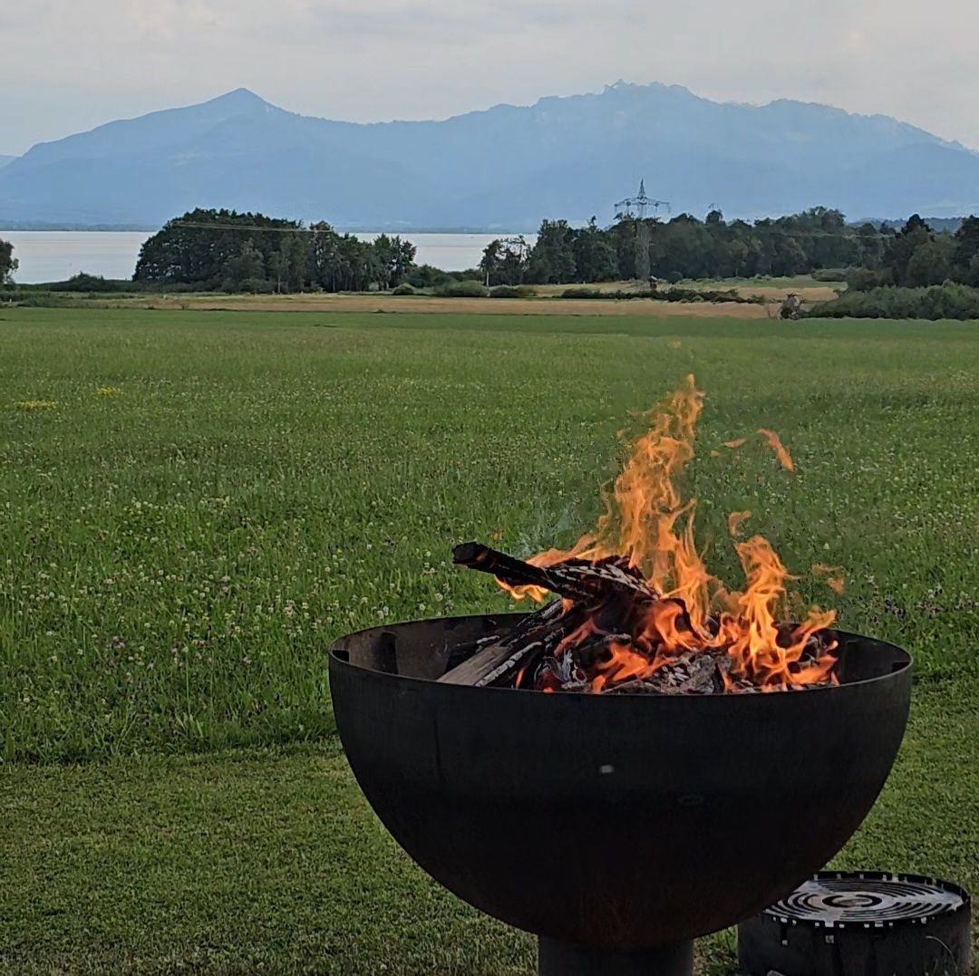 Feuerstelle & Grillplatz mit herrlichem Panorama