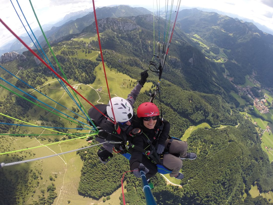 Spielplatz Natur - Gleitschirmfliegen