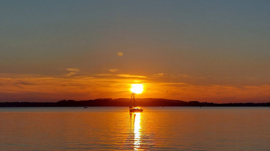 Sunset Chiemsee