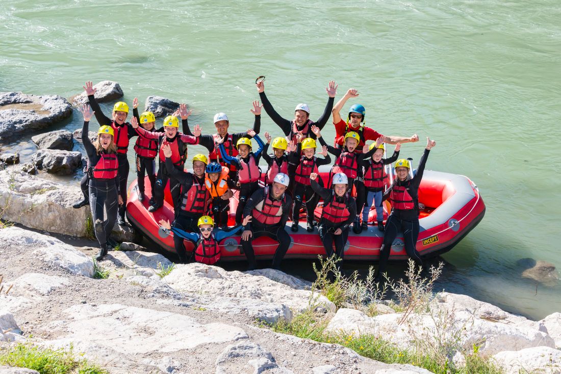 Erlebnisrafting mit der Kaiserwinkl Adventure Crew